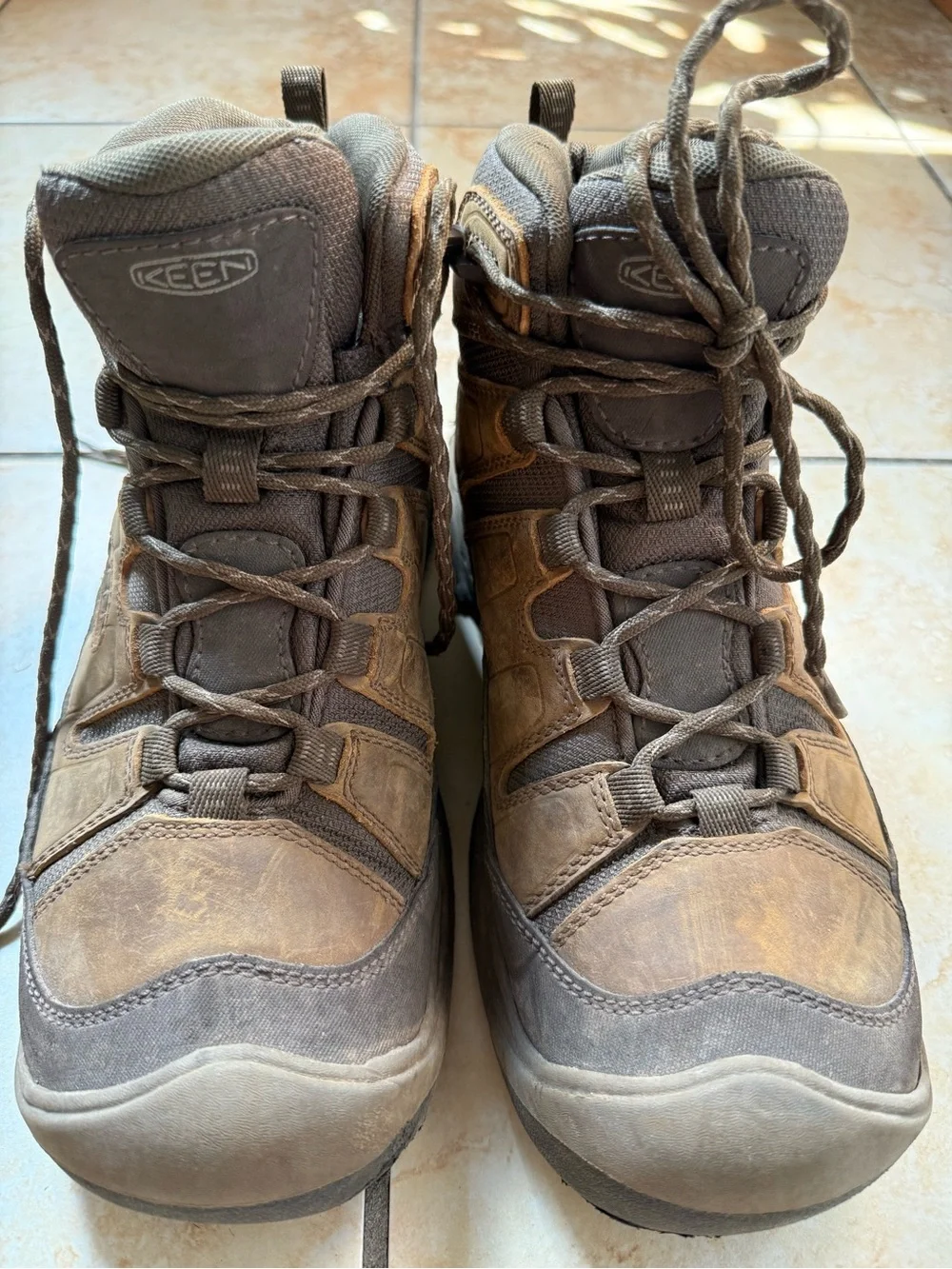 KEEN Men's Circadia Waterproof Mid Boots Size 8